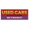Signmission Used Cars No Credit No Problem We Finance Banner Concession Stand Food Truck Single Sided B-96-30172 - alternate 1